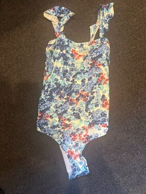 Crown and Ivy ruffle swimsuit one piece